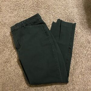 Old Navy Skinny Pants in Dark Green